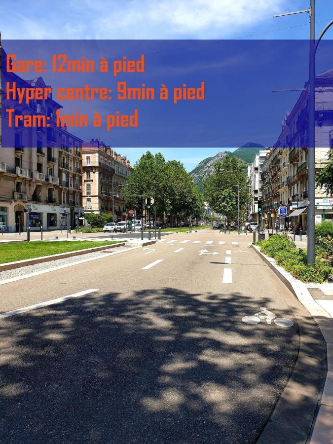 Montagnes Russes Lejlighed Grenoble Eksteriør billede