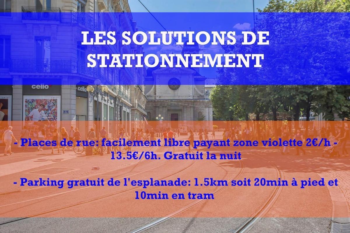 Montagnes Russes Lejlighed Grenoble Eksteriør billede